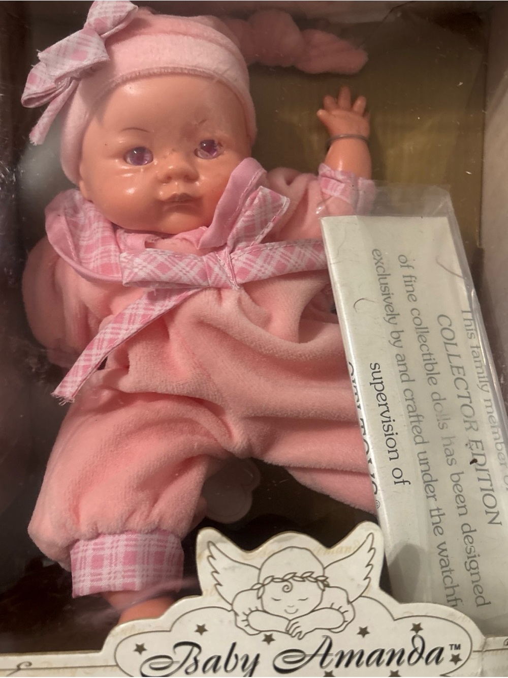 Pink Plush Infant Doll -